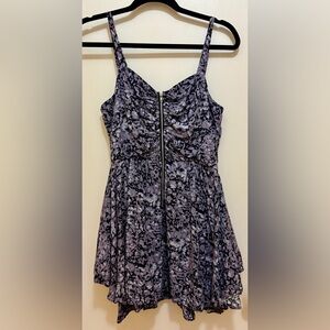 Floral Print Sleeveless Dress